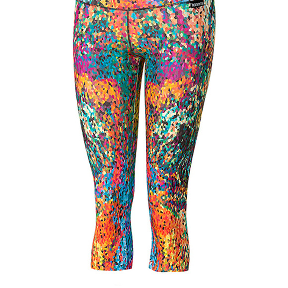 Active Fit Mosaic Capri Leggings in Size Large NWT - Picture 2 of 2